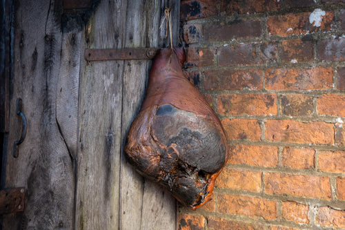 Suffolk Black Whole Ham Cooked On The Bone