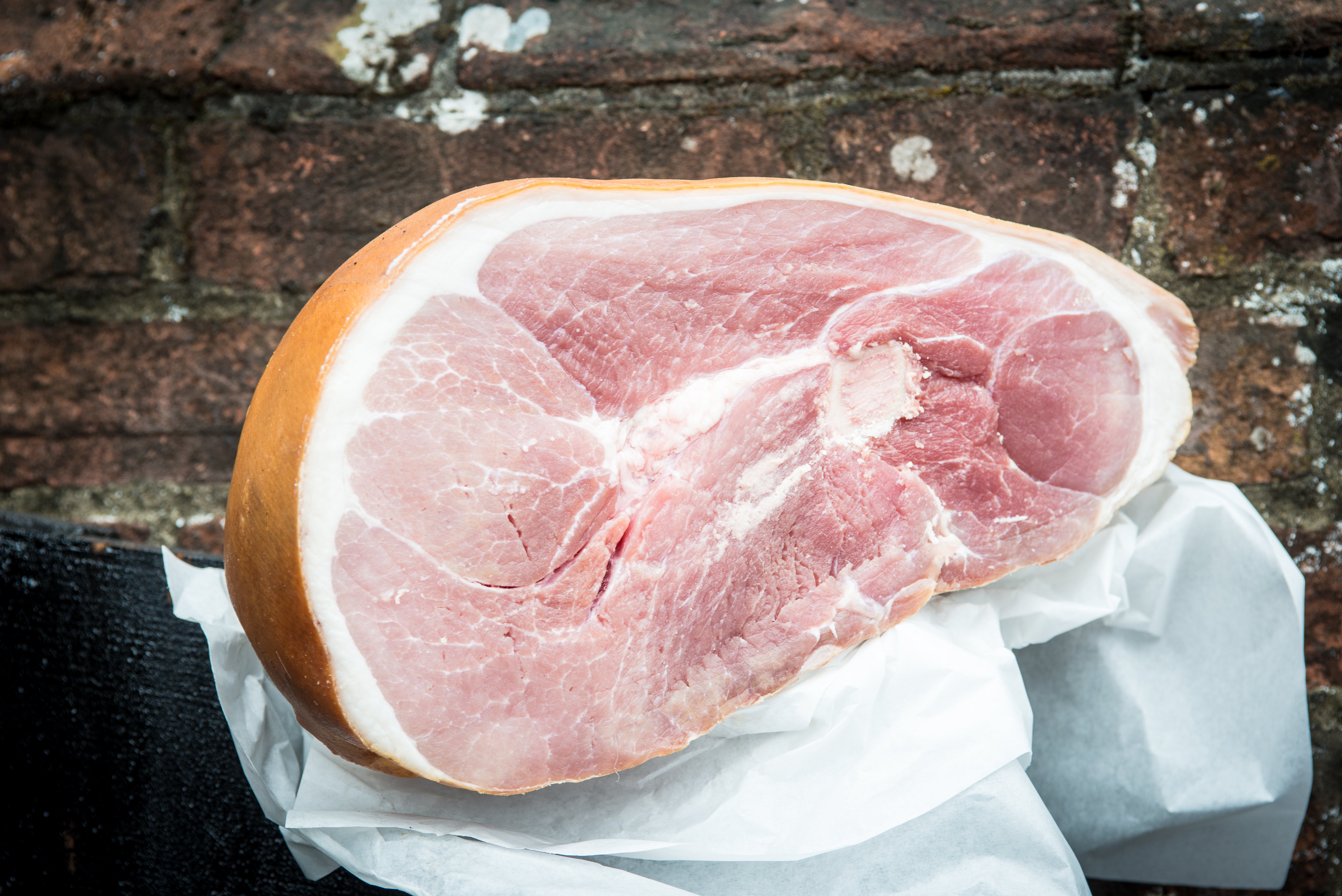 Suffolk Mild Cure Ham Half Ham on the bone Emmett's Smokehouse