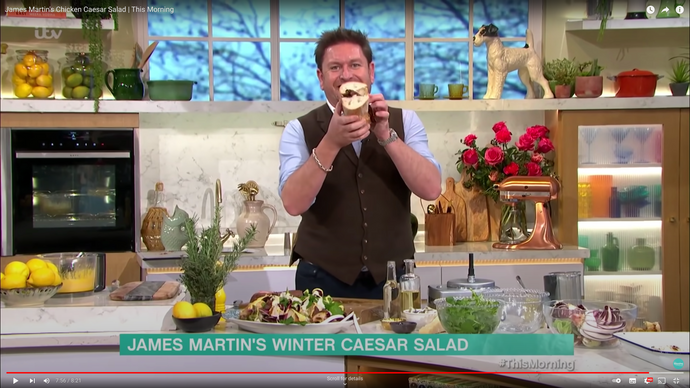James Martin Cooks With Emmett’s Black Bacon On This Morning