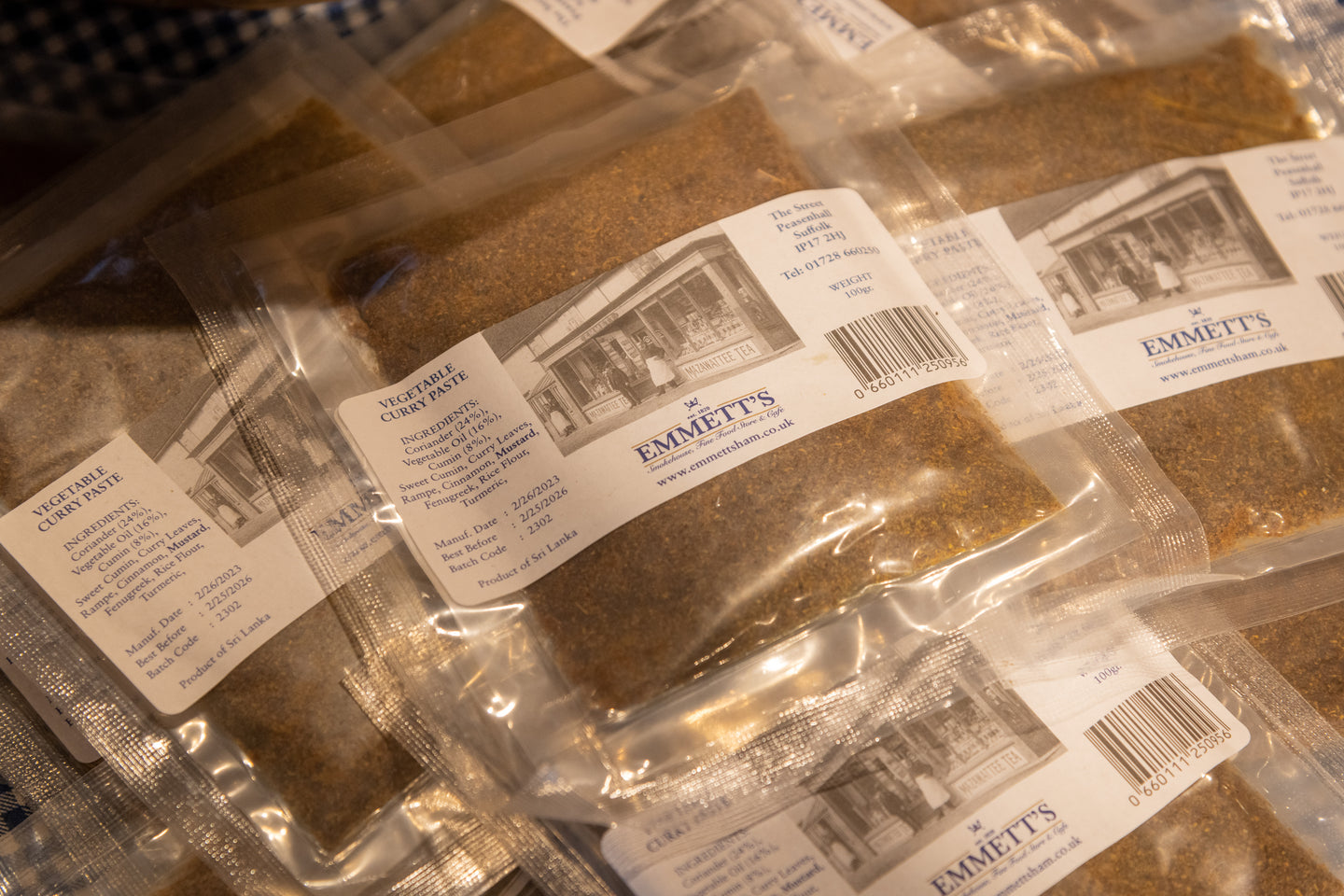 Sri Lankan Pastes - Vegetable Curry Sachet - Emmett's