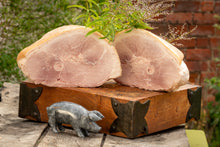 Load image into Gallery viewer, Lemon Verbena Unsmoked Cooked Half Ham On The Bone - Emmett&#39;s
