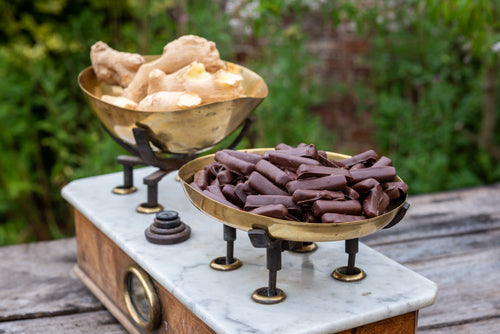 Crystallised Stem Ginger in Plain Chocolate