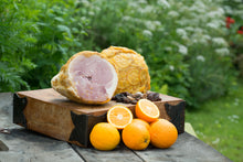Load image into Gallery viewer, Orange Unsmoked Cooked Ham Off The Bone - Emmett&#39;s
