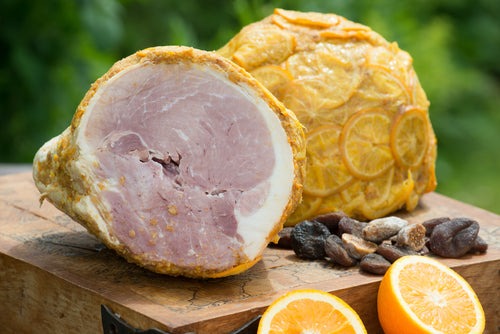 Orange Unsmoked Cooked Ham Off The Bone