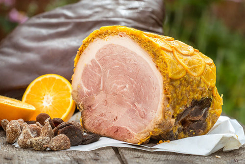 Orange Suffolk Black Cooked Hams Off The Bone