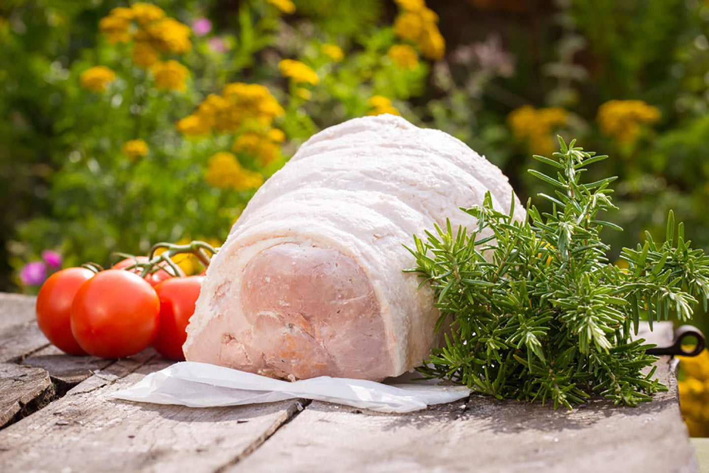 Rosemary Unsmoked Cooked Ham Off The Bone - Emmett's