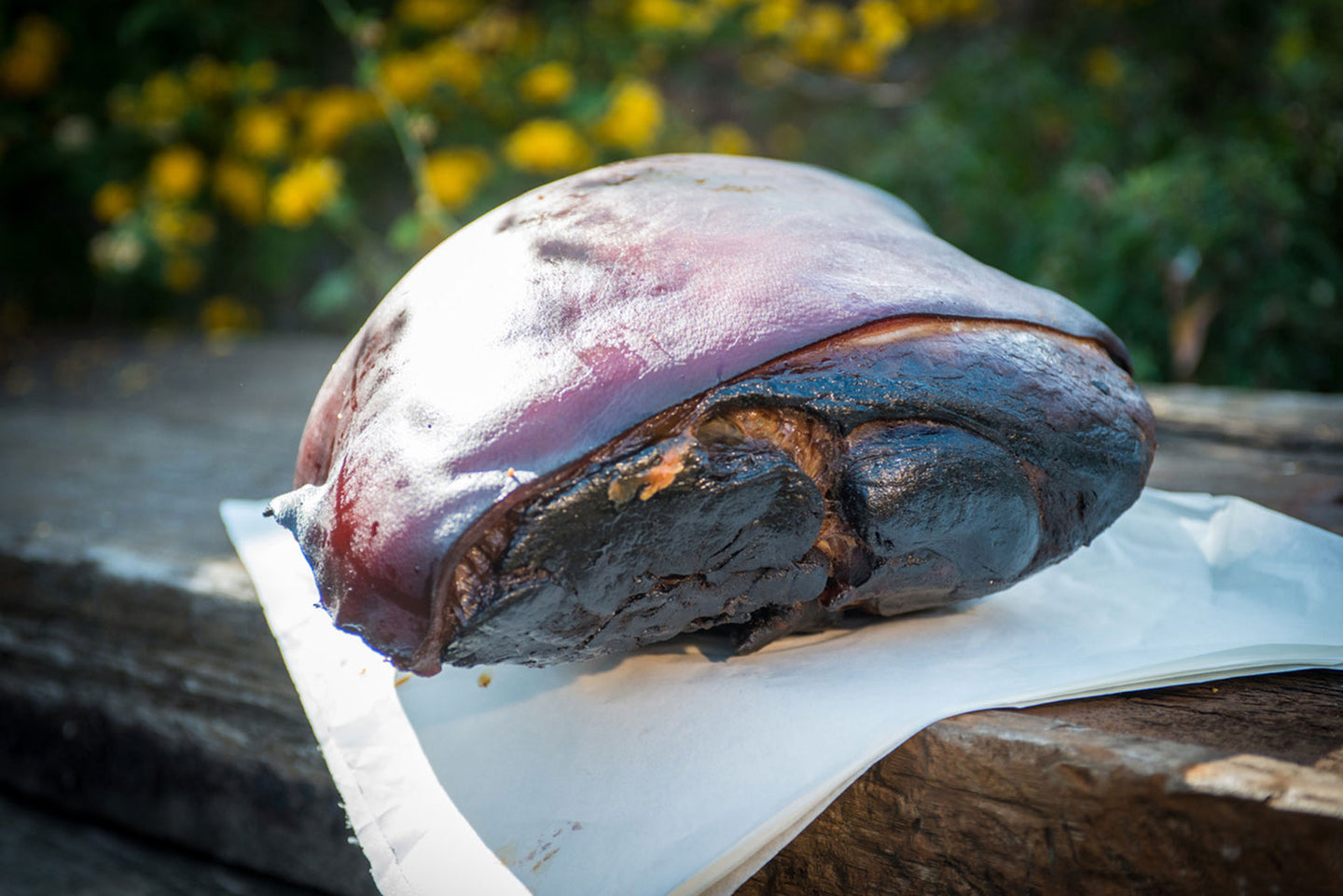Suffolk Black Half Ham On The Bone - Emmett's