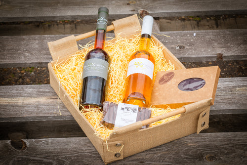 Chocolate and Moscatel Basket